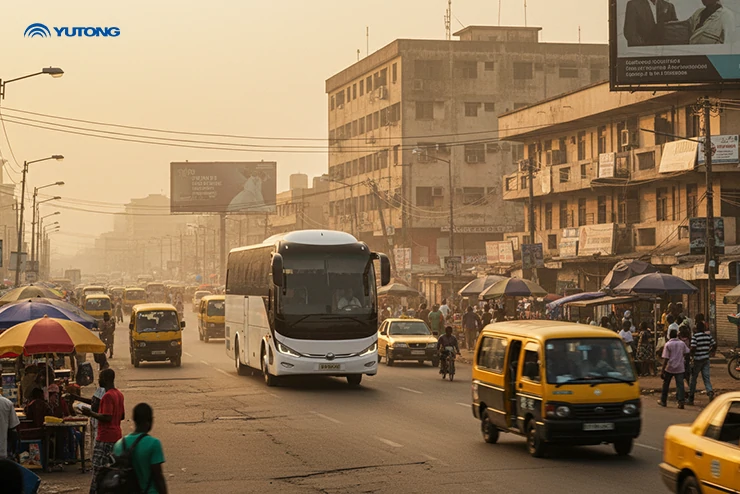 Yutong Bus livre 40 autobus C12PRO au Nigeria, modernisant les transports publics locaux grâce à des produits et services excellents