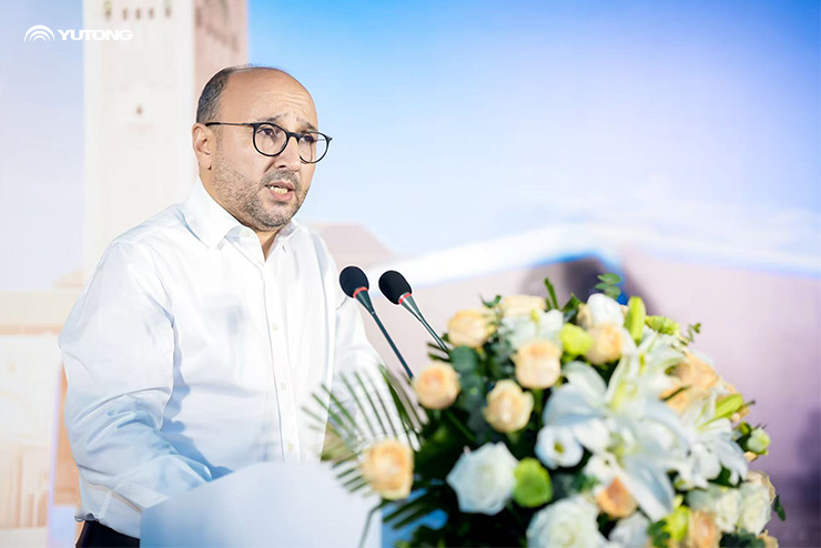 Événements internationaux, moments forts de Yutong. Yutong soutient le tournoi international de football africain avec 723 bus au Maroc.