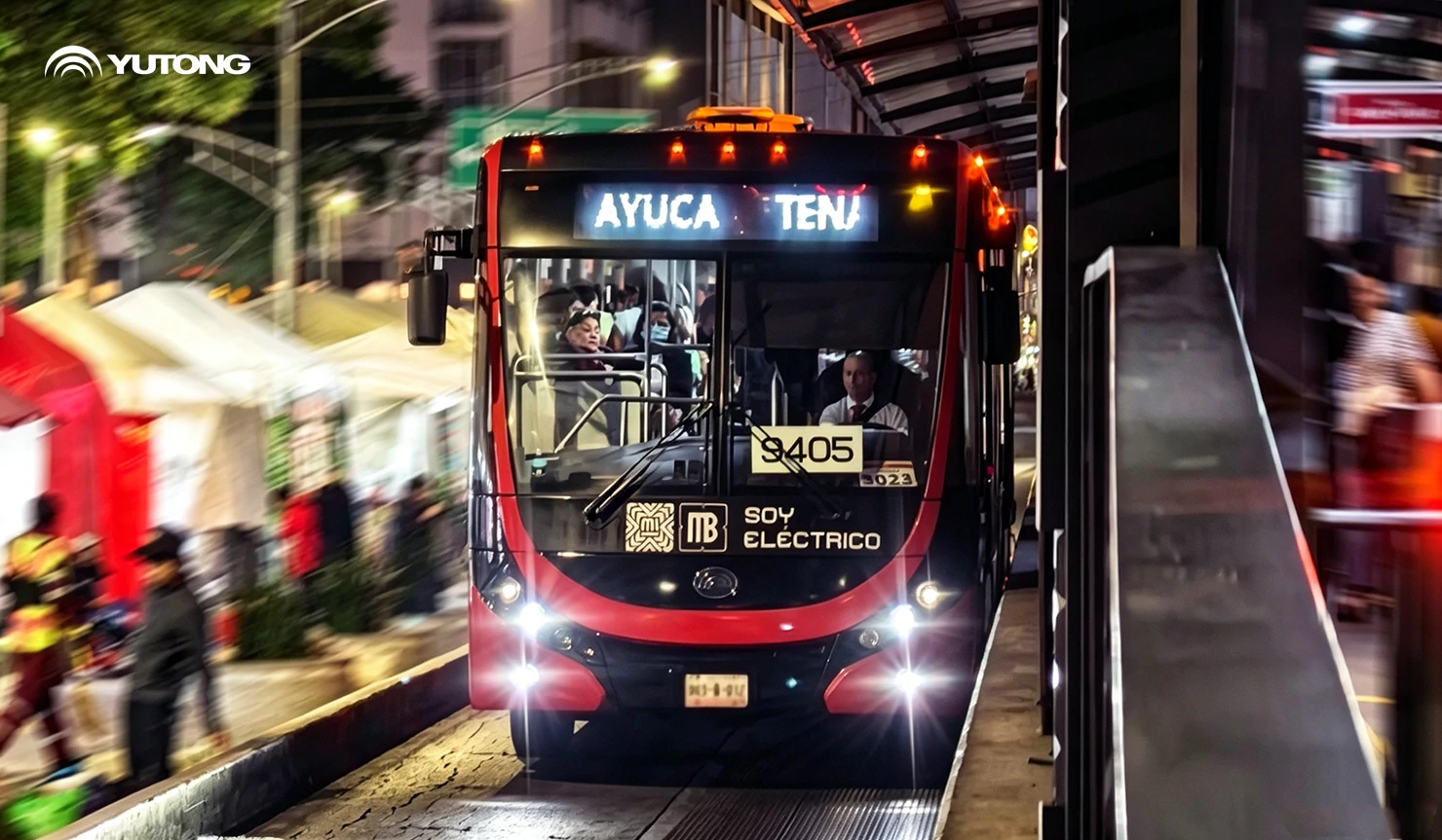 Flotte verte présente ! Yutong soutient les transports publics à faibles émissions de carbone et une exploitation sûre et efficace au Mexique