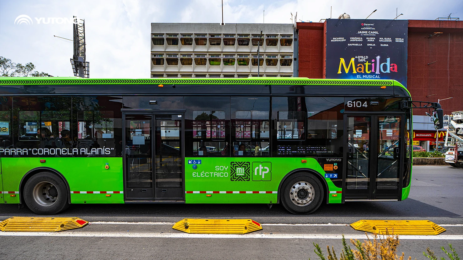 Flotte verte présente ! Yutong soutient les transports publics à faibles émissions de carbone et une exploitation sûre et efficace au Mexique