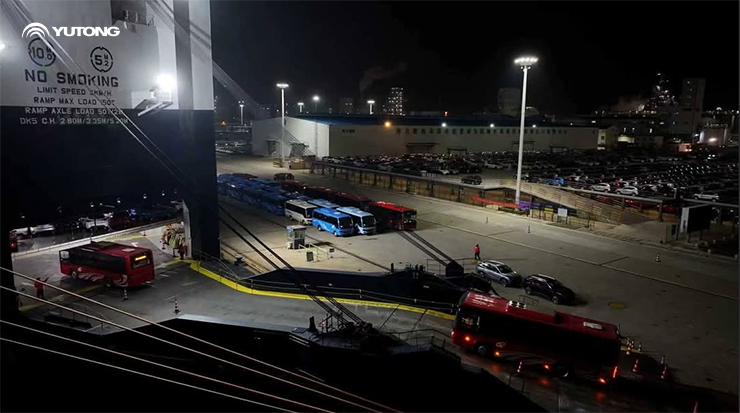 Expédition de 650 bus vers l’Algérie