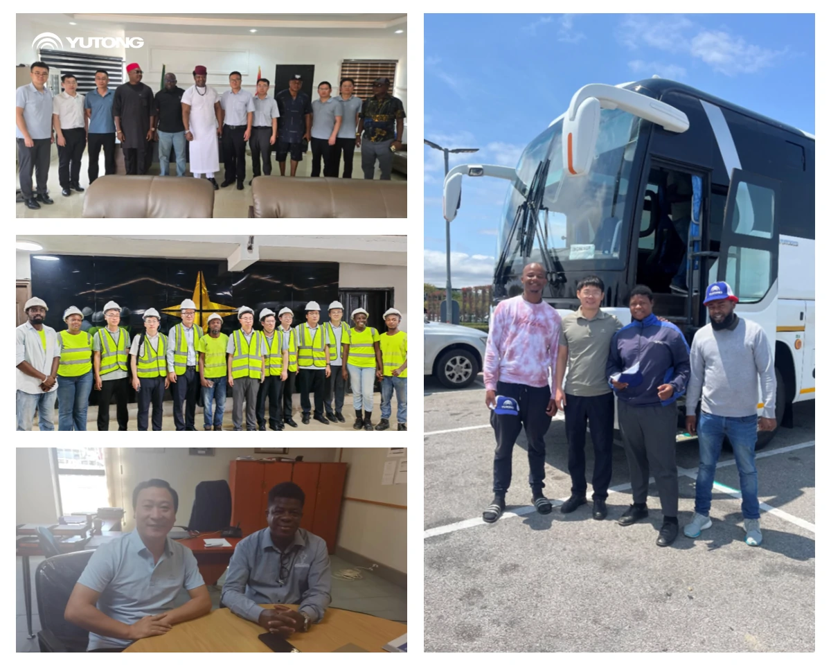 L’équipe africaine de Yutong rend visite aux clients à travers le continent pour approfondir la coopération locale au début de l’année 2026