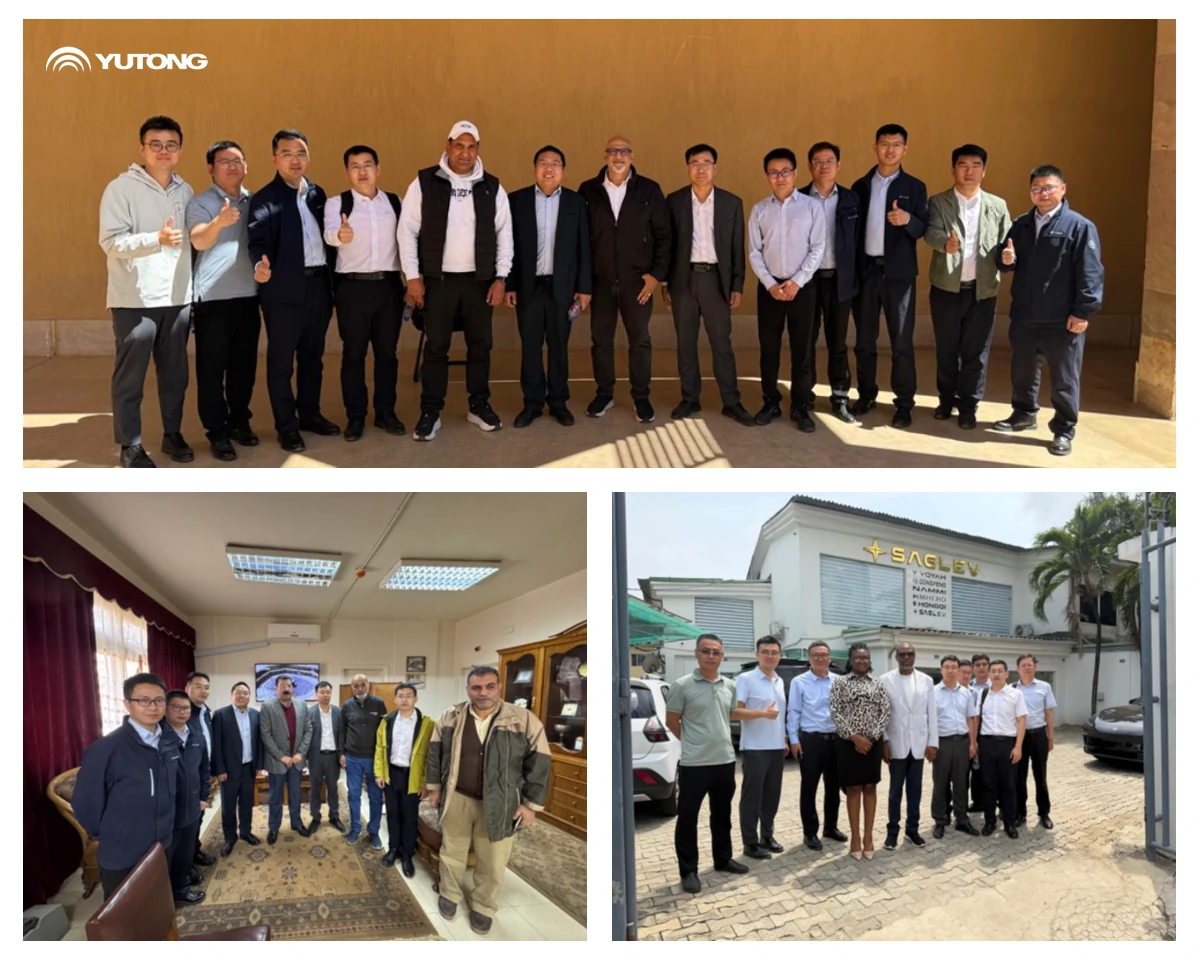 L’équipe africaine de Yutong rend visite aux clients à travers le continent pour approfondir la coopération locale au début de l’année 2026
