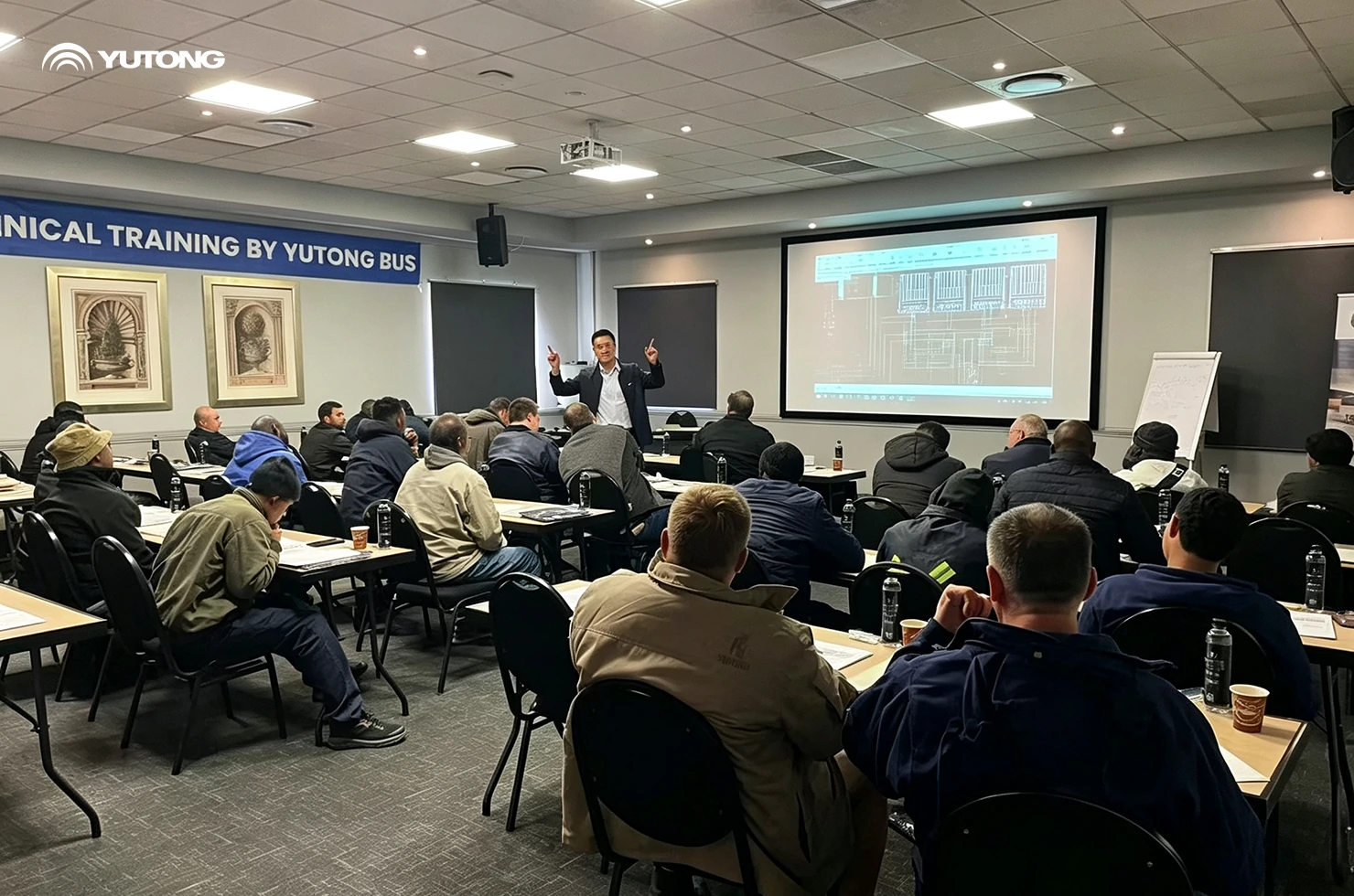 Yutong organise une formation spécialisée à la maintenance des autobus à Johannesburg pour renforcer les capacités après-vente de ses partenaires africains