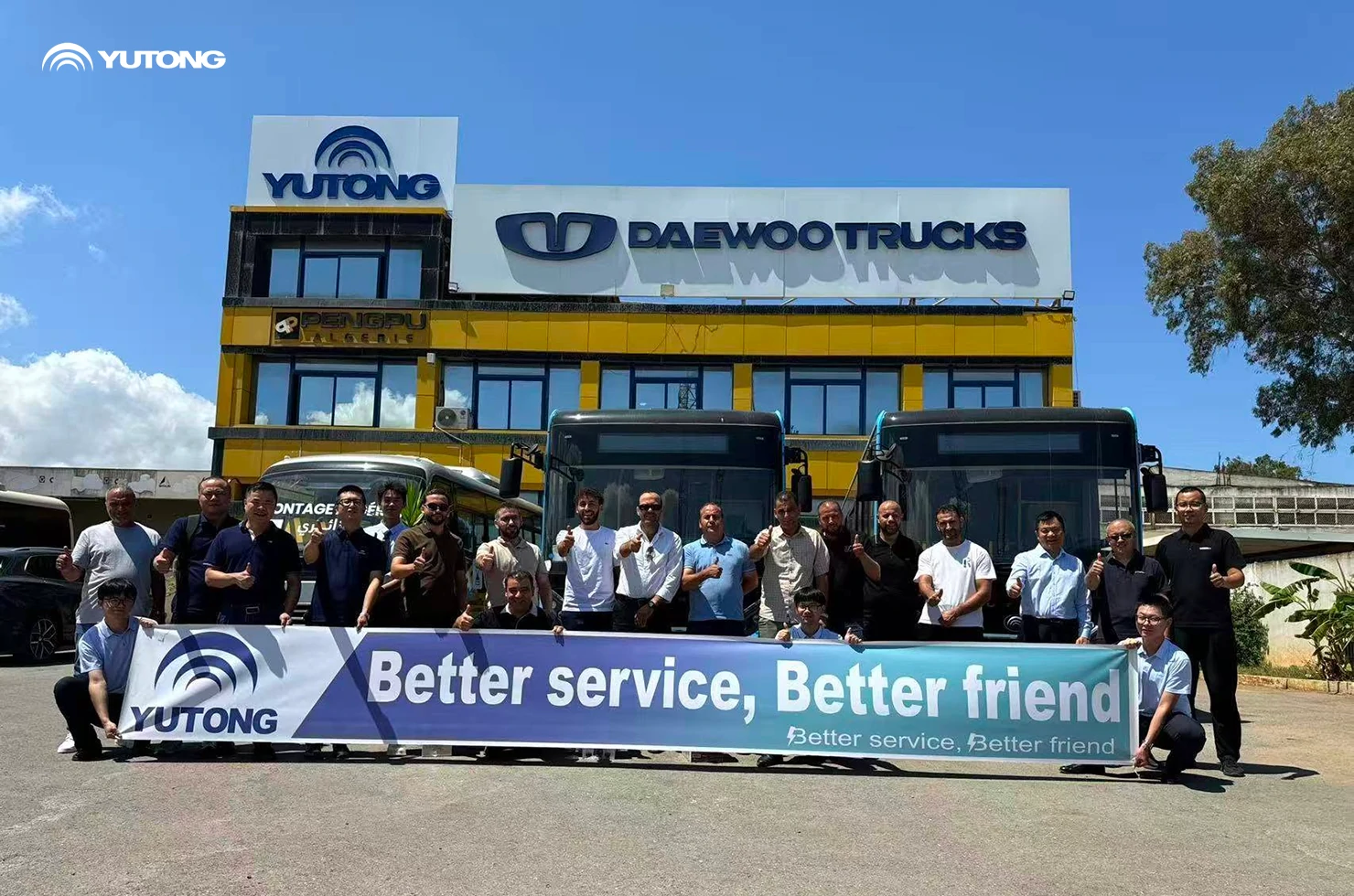 Yutong et PENGPU organisent une formation technique en Algérie pour renforcer le service après-vente en Afrique