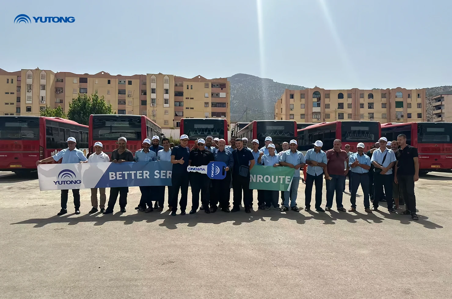 Yutong Algérie : Livraison de bus ZK6126HG et ZK6890HG aux Entreprises dEtablissement de Transport Urbain et Suburbain (ETUSA)