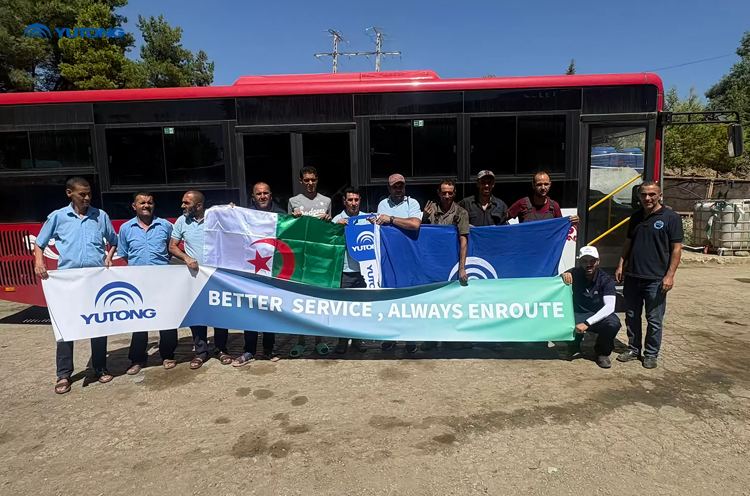Yutong Algérie : Livraison de bus ZK6126HG et ZK6890HG aux Entreprises dEtablissement de Transport Urbain et Suburbain (ETUSA)
