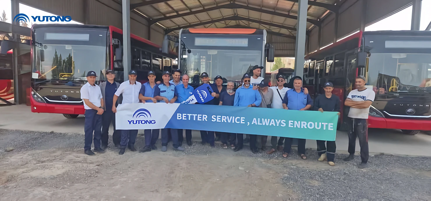 Yutong Algérie : Livraison de bus ZK6126HG et ZK6890HG aux Entreprises dEtablissement de Transport Urbain et Suburbain (ETUSA)