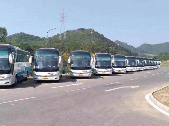 Service de Yutong dans le forum du sommet “Une ceinture et une route”