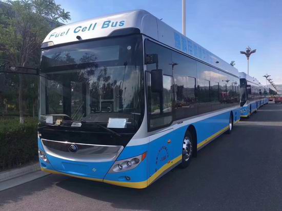 Autobus de pile à combustible à hydrogène de Yutong a été livré avec succès à Zhangjiakou