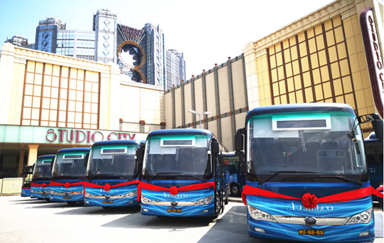 Les bus Yutong servent la célébration du 20e anniversaire du retour de Macao
