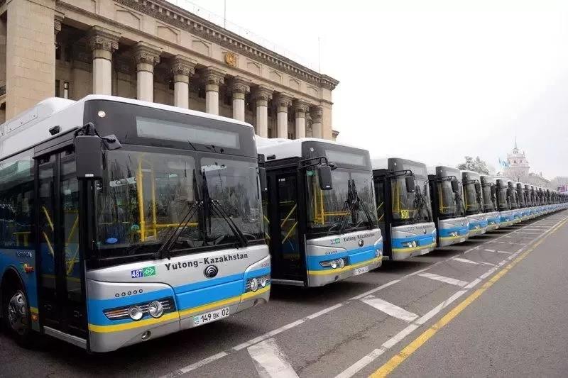 100 bus électriques Yutong exportés au Kazakhstan