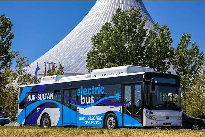 100 bus électriques Yutong exportés au Kazakhstan
