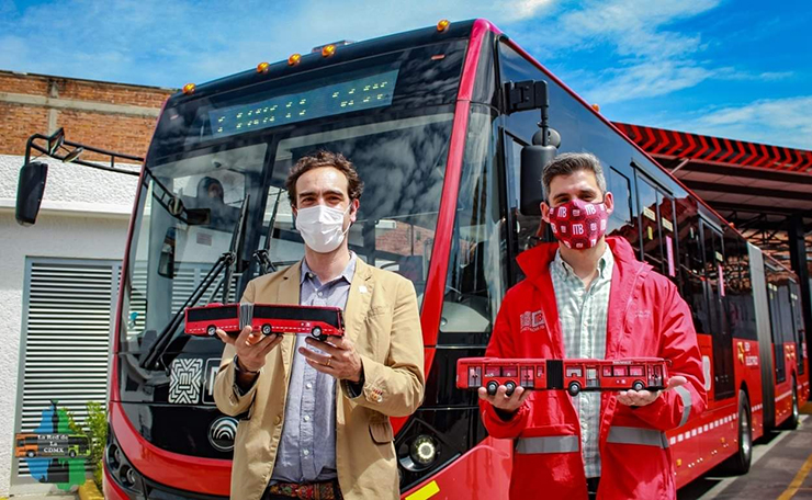 Yutong est le protagoniste ! Le premier projet au monde de BRT de 18 mètres 100 % électrique pour plates-formes hautes a été réalisé au Mexique