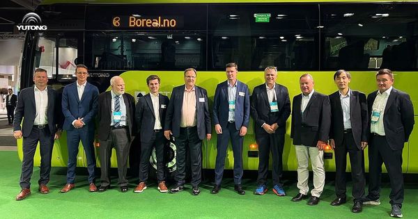 Yutong Bus fait ses débuts au 35e Symposium international du véhicule électrique