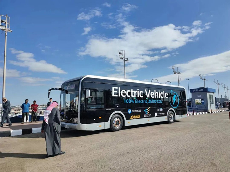 Yutong Bus à énergie nouvelle, le premier bus électrique d’Arabie saoudite, a été mis en service