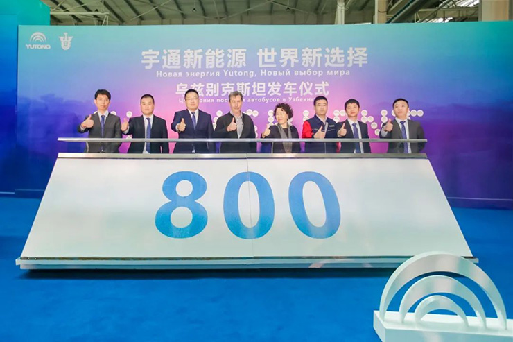 800 bus ! Le premier lot sera bientôt envoyé en Ouzbékistan