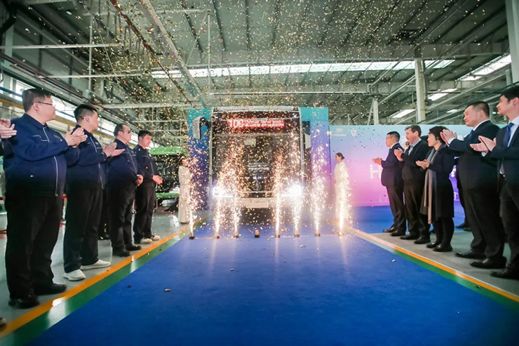 800 bus ! Le premier lot sera bientôt envoyé en Ouzbékistan
