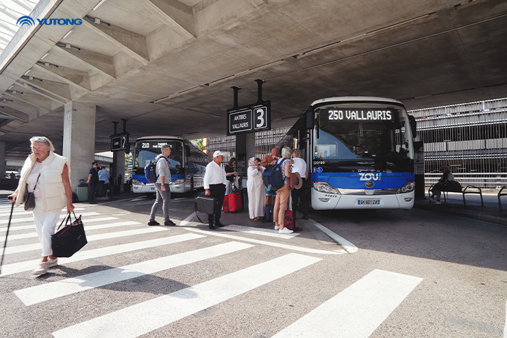Les bus à énergie nouvelle Yutong sont présents dans le monde entier