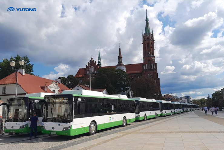 Les bus à énergie nouvelle Yutong sont présents dans le monde entier