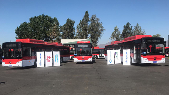 100 bus purement électriques de Yutong livrés au Chili, leader de la marque de bus chinois d'Amérique latine