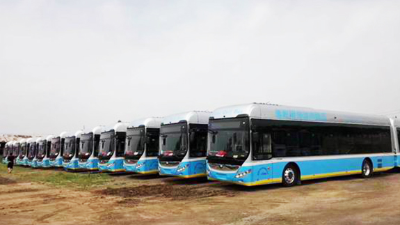 Autobus de pile à combustible à hydrogène de Yutong a été livré avec succès à Zhangjiakou