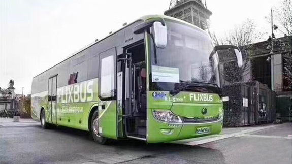 Exploitation d’autobus 100% électrique Yutong en France