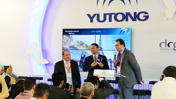 Yutong participe à Busworld Kortrijk 2017