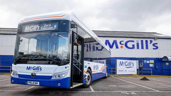 “Fabriqué en Chine” au service de l'action zéro carbone ! 55 bus Yutong 100% électriques desserviront le public pendant la COP26