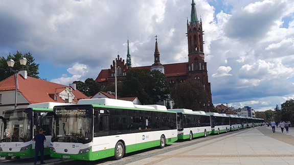 Les bus à énergie nouvelle Yutong sont présents dans le monde entier