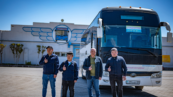 Avec la vérification d'un million de kilomètres, Yutong Bus remporte la reconnaissance des opérateurs au Kazakhstan !