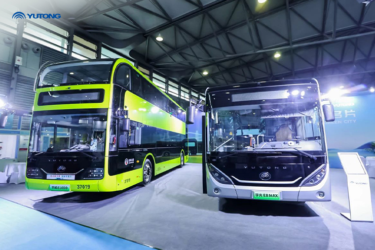 Les véhicules à énergie nouvelle Yutong ont été dévoilés à l’exposition internationale des bus de Shanghai