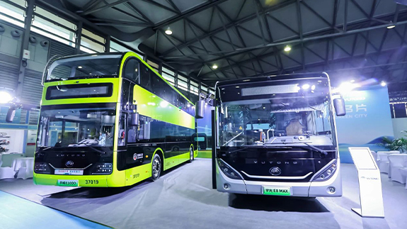 Les véhicules à énergie nouvelle Yutong ont été dévoilés à l’exposition internationale des bus de Shanghai