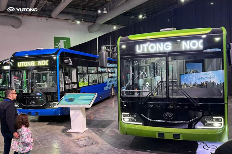 La Nuit Yutong au Mexique sest parfaitement terminée , contribuant à la transition verte des transports publics