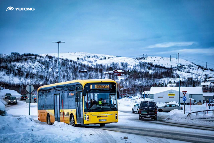 La réponse des bus électriques purs face au défi du grand froid