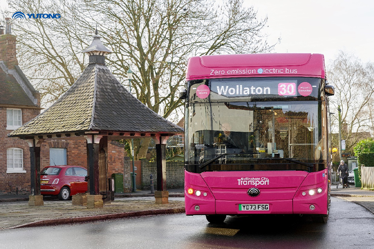 Les bus électrique E12 de Yutong bientôt mis en service à Nottingham au Royaume-Uni