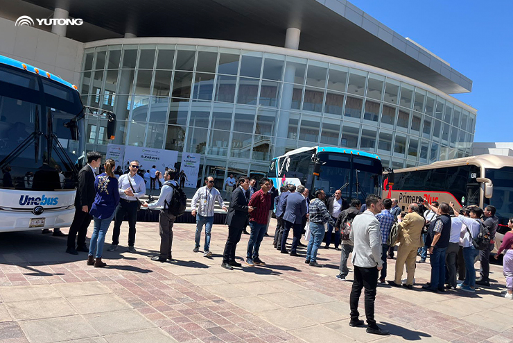 La filiale de Yutong au Mexique participe à l’événement Salon des bus respectueux de lenvironnement