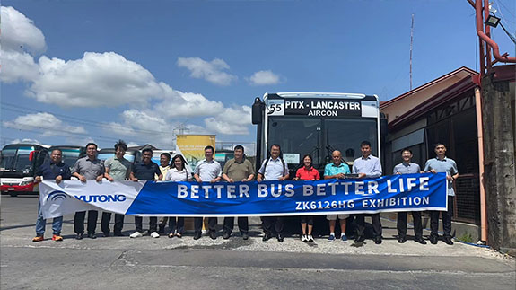 Yutong a organisé avec succès une exposition bus aux Philippines