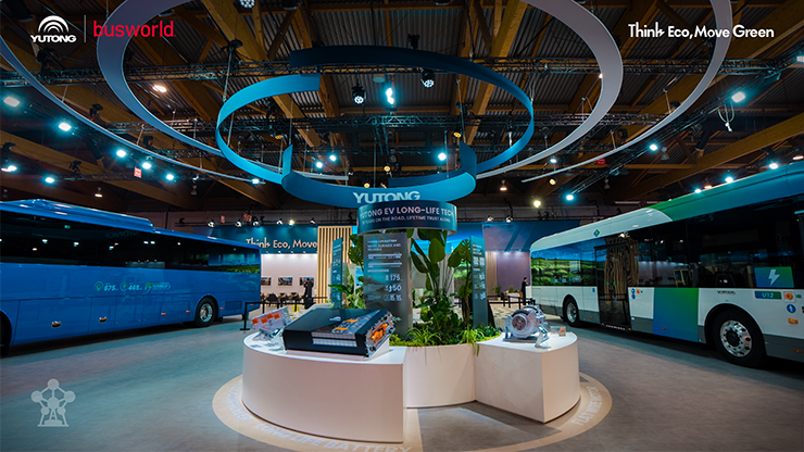 Yutong présente la technologie EV Long-Life à Busworld Europe 2025 et est récompensé par sept prix majeurs Yutong présente la technologie EV Long-Life à Busworld Europe 2025 et est récompensé par sept prix majeurs