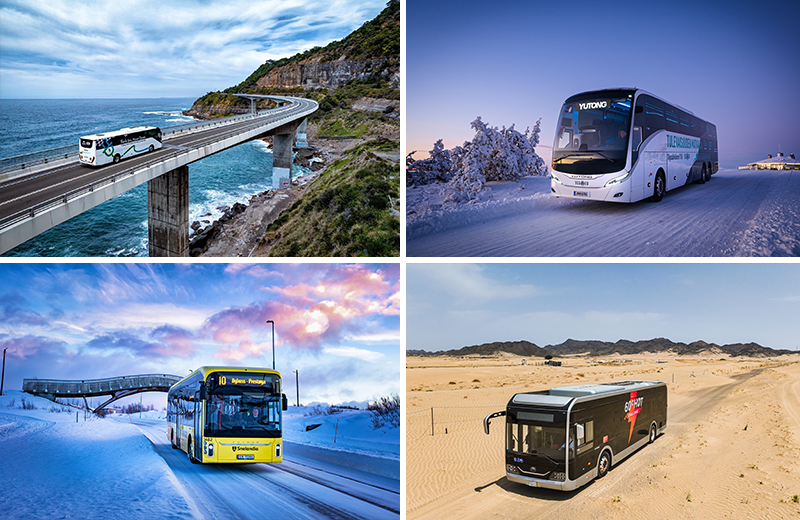 E18PRO, U12, E11PRO, C12E et T15E, véhicules produits par Yutong, ont été soumis à des essais extrêmes au Kazakhstan, en Norvège, en Arabie Saoudite, en Australie et en Finlande, démontrant ainsi une performance fiable des véhicules électriques de Yutong.