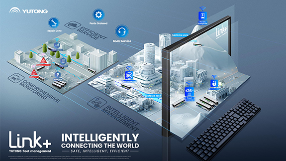La plateforme Link+ de Yutong permet aux parcs de véhicules de profiter d'une gestion intelligente et d'améliorer leur efficacité opérationnelle