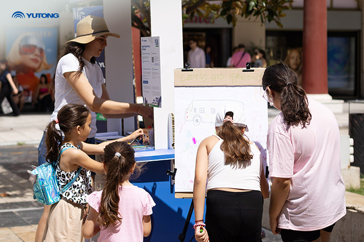 Thessalonique accueille la campagne « Let’s Go Green » Forte mobilisation du public et participation active de l’OASTH à l’initiative de mobilité durable de Yutong