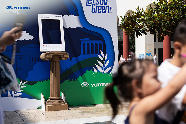 Thessalonique accueille la campagne « Let’s Go Green » Forte mobilisation du public et participation active de l’OASTH à l’initiative de mobilité durable de Yutong