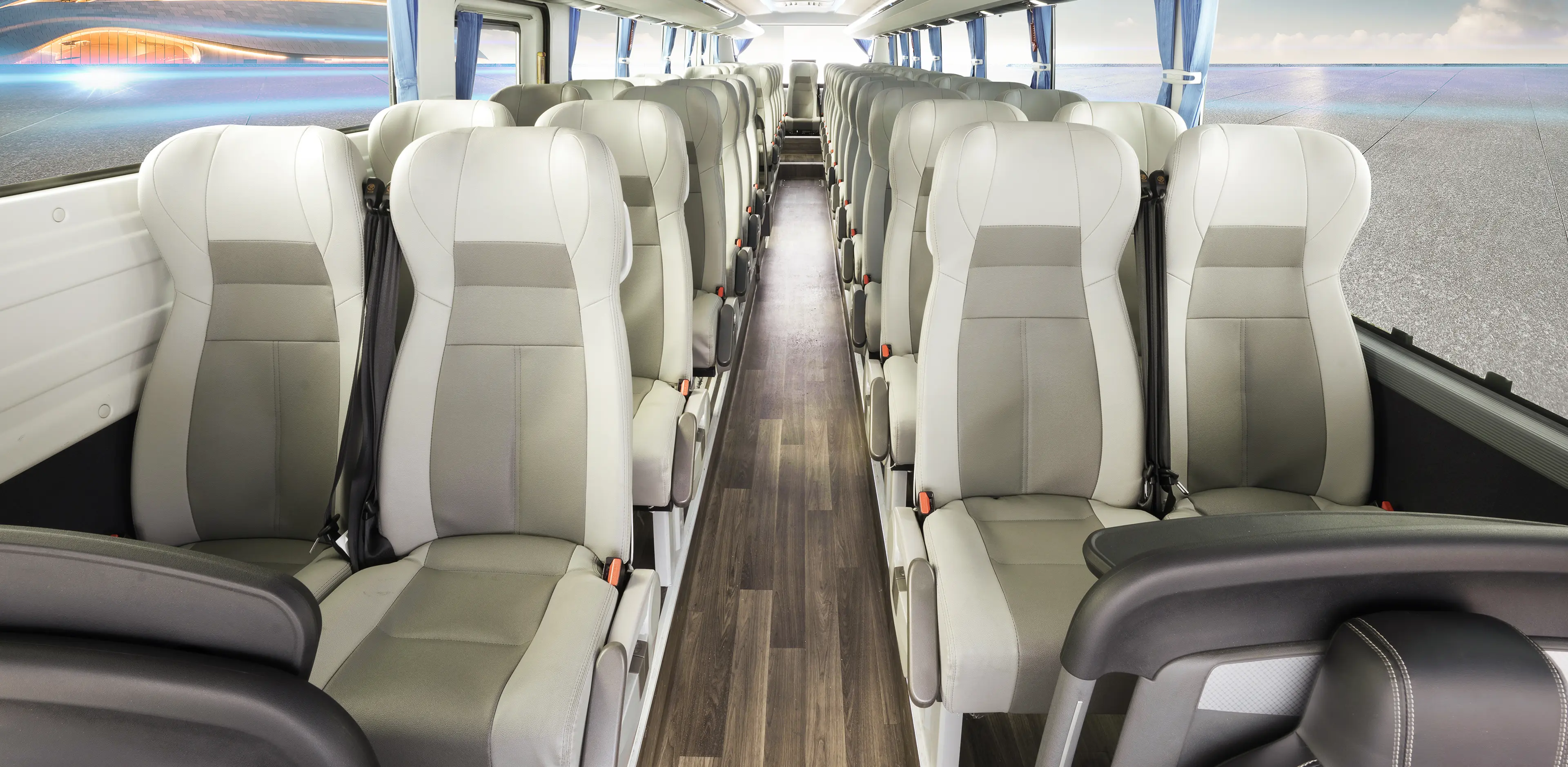 Ergonomic passenger seat