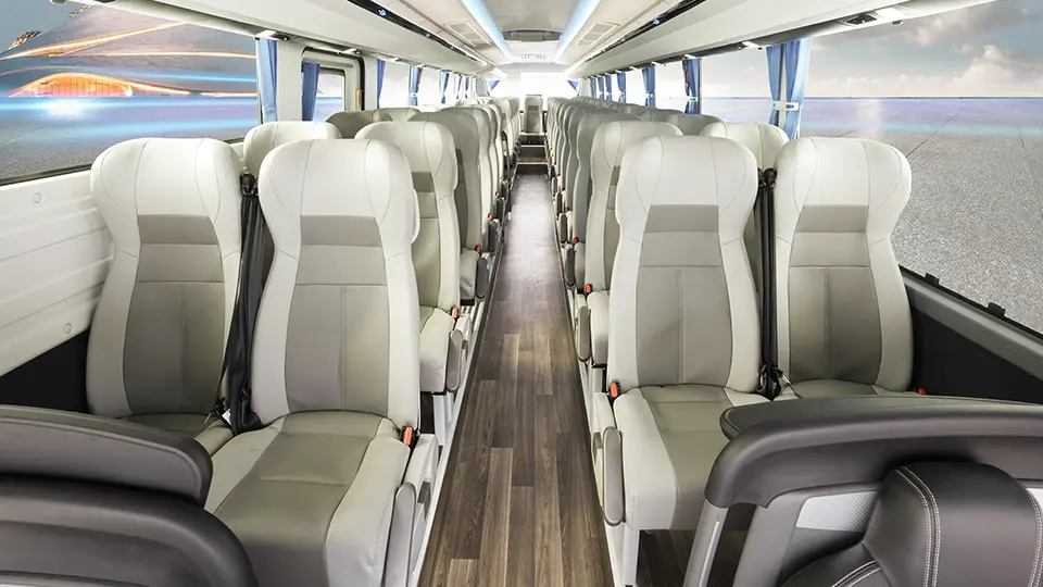 Ergonomic passenger seat