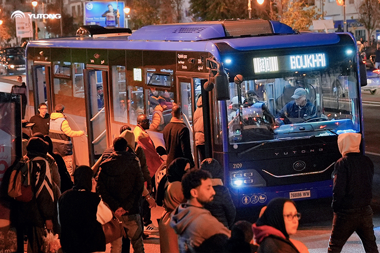Yutong Bus déploie 723 autobus pour soutenir le tournoi sportif international dAfrique et la mobilité urbaine au Maroc
