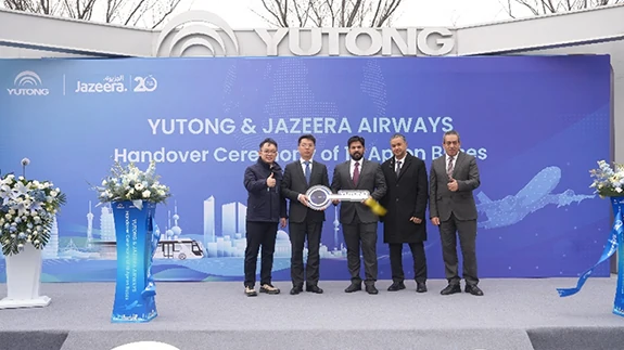 Les autobus aéroportuaires Yutong font leur entrée sur le marché koweïtien