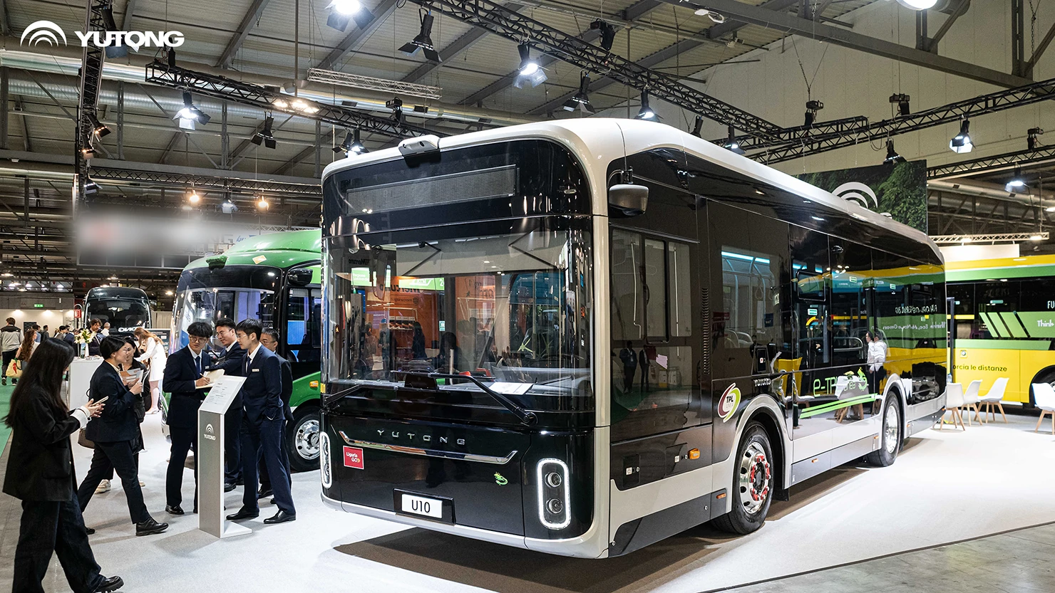 De linterurbain à la microcirculation : Yutong présente sa gamme complète de bus à énergies nouvelles au salon Next Mobility
