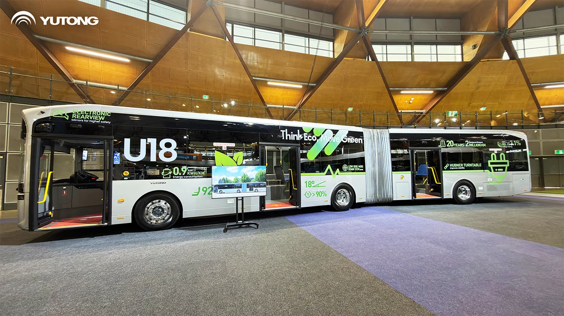 Yutong fait ses débuts à l'Australasia Bus & Coach Expo 2026, démontrant la robustesse de ses produits pour diverses situations