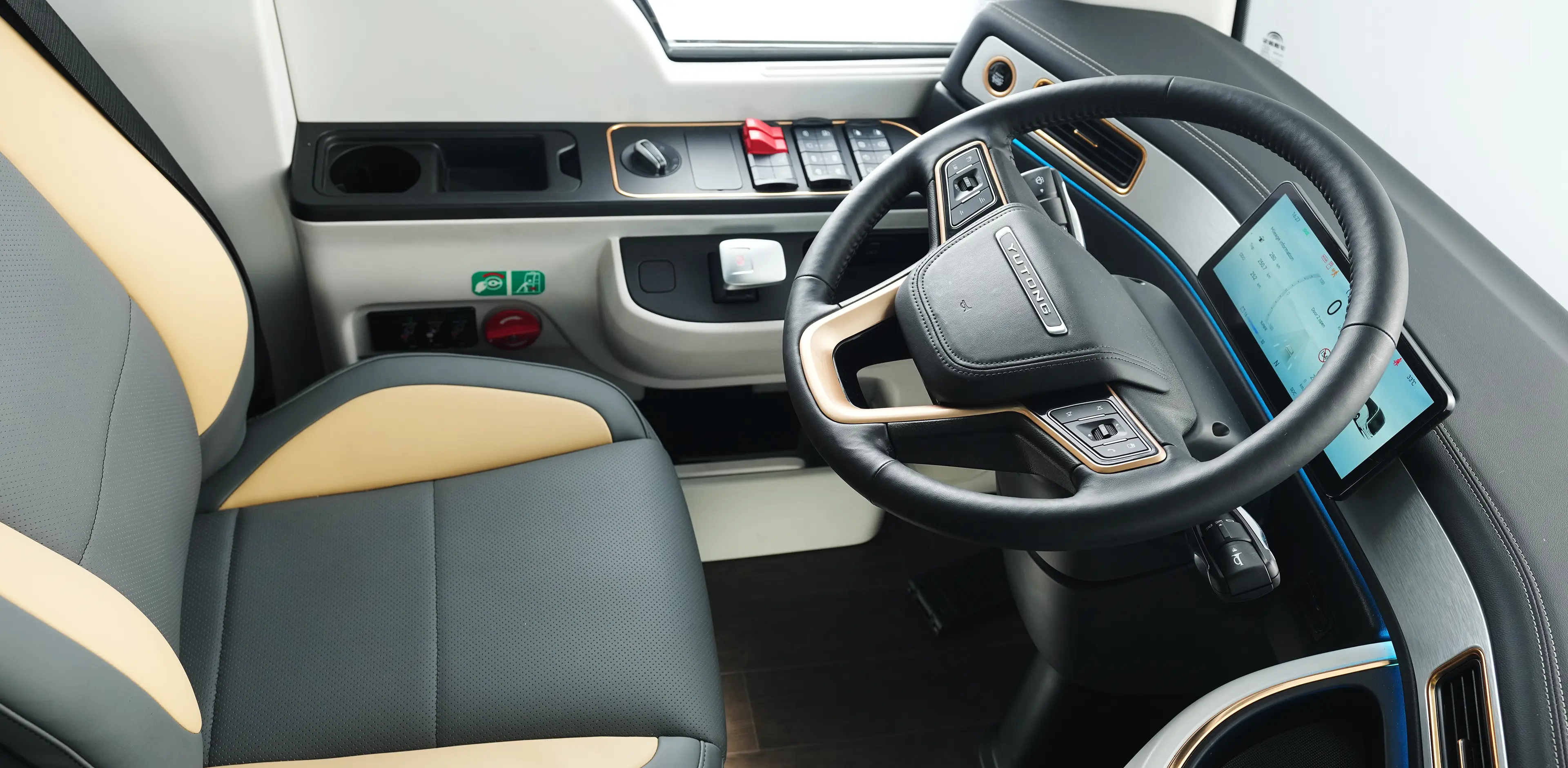 Full air suspension driver seat